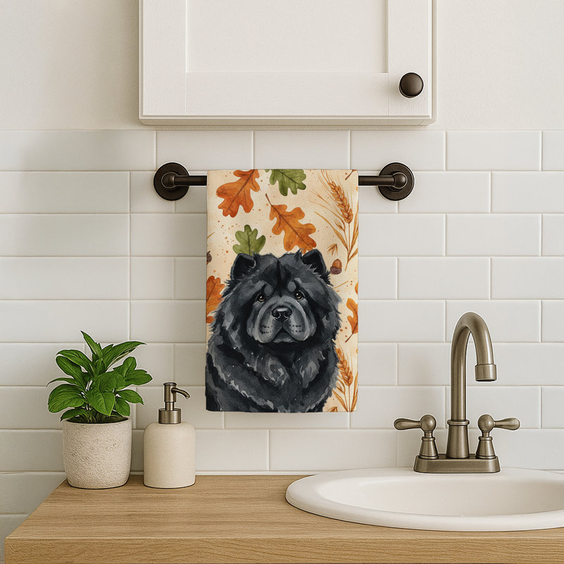 Torchon noir Chow Chow Heirloom, Black Chow Chow