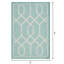 Tapis bleu sarcelle Annie-Jane Chendler-441836355