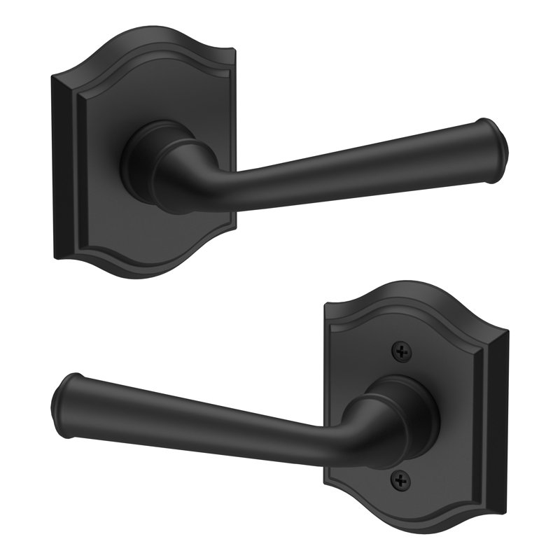 Federal Door Lever with Rosette, Right