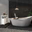Garde-manger blanc pour la salle de bain et le salon - bibelots de rangement polyvalents