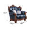 Fauteuil en cuir véritable American