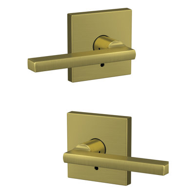 Custom Latitude Non-Turning Lever with Collins Trim