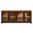 Farmhouse 66.9" TV Stand For Tvs Up To 70", Wood Media Console With Adjustable Shelves And Glass Doors-1372334431