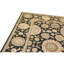 High-Quality Hand-Knotted Black Area Rug