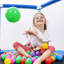 Trampoline pour tout-petits de 55 po avec filet de sécurité et balles, mini trampoline intérieur / extérieur pour enfants-124620356
