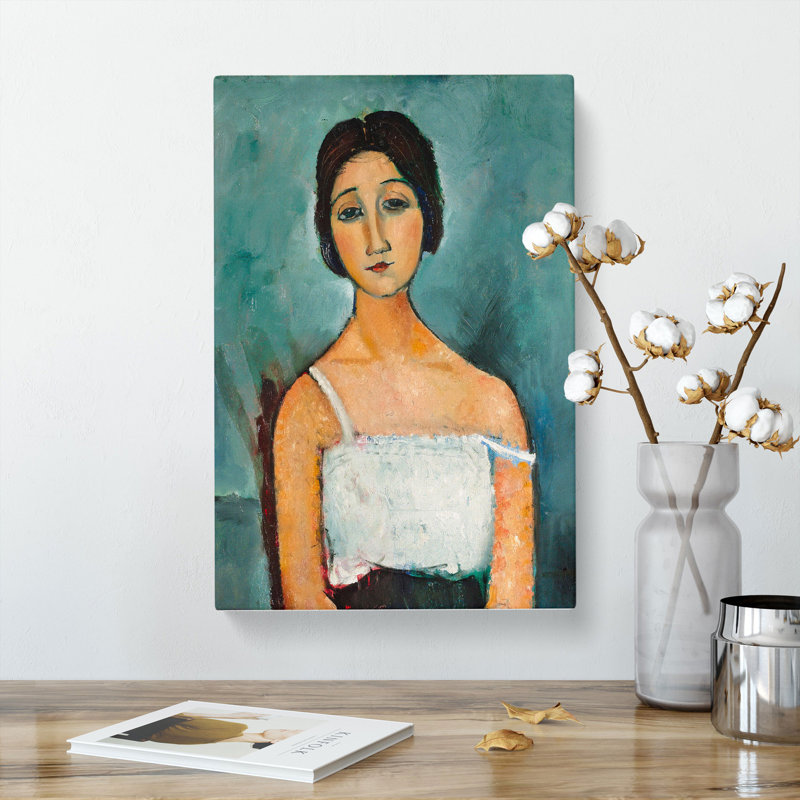 Christina by Amedeo Modigliani - Wrapped Canvas, 50cm H x 35cm W x 3cm D