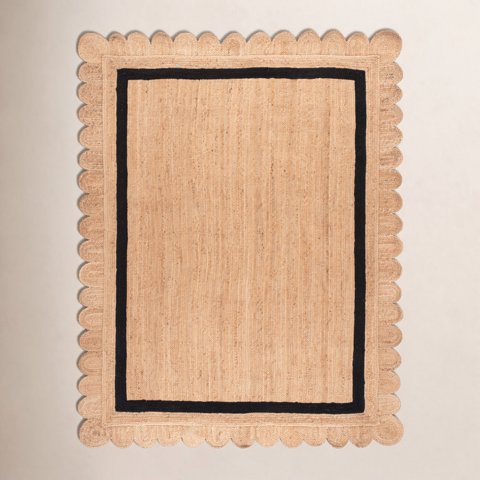 Inaki Hand-Woven Geometric Jute Rug, Rectangle 9' x 12'