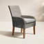 Chaise de patio avec coussin Akiva