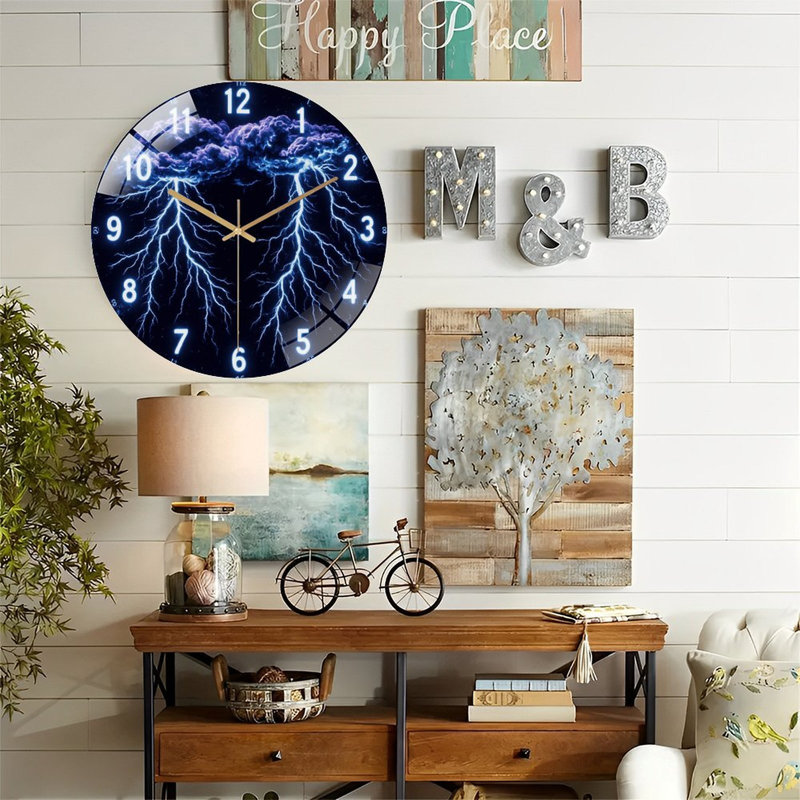 Horloge murale 12 po