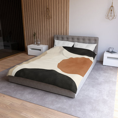 Microfiber Duvet Cover Boho Style, Design 75