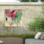 Toile d'extérieur Paityn James Mazzotta «Cool Flameoes»-87944585