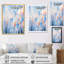 "Blue Pink Interlocking Perspectives", reproduction d'art sur toile-1492638848-1492638844