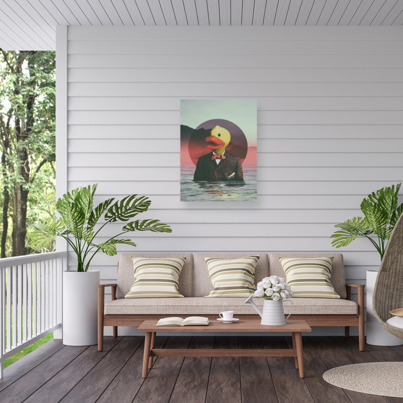 Toile d'extérieur en caoutchouc Ali Gulec Ducky, H 35 po x l 47 po