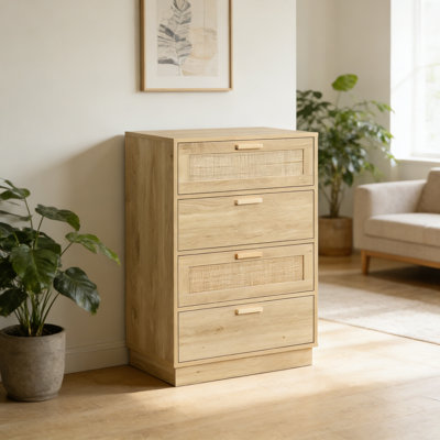 60 cm W Chest of 4 Drawers