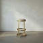 Dior Upholstered Stool with Metal Frame-69305000-69305001
