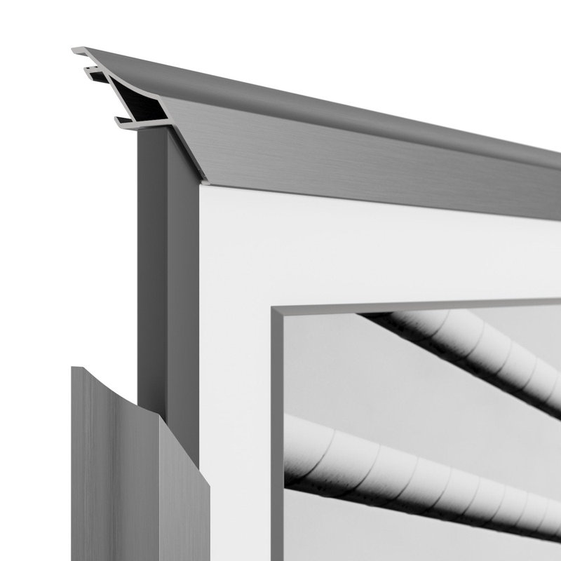 Alloy Scoop Deco TV Frame for Samsung Frame TV and Frame Pro, Graphite, 43"