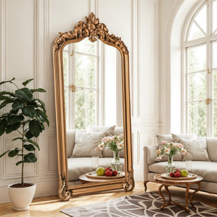 Miroir de plancher pleine longueur