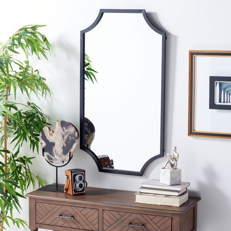 Miroir mural Toretto, Noir