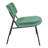Zipporah Velvet Accent Side Chair with Black Metal Frame-994363274