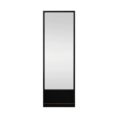 Rectangle Solid Wood+Metal Full Length Mirrors