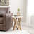 Marble Top End Table