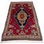 Oniskey Cotton Oriental Area Rug in Navy