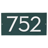 Floating 1-Line Wall Address Plaque