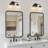 Airabelle Bathroom Vanity Lighting With Clear Shades Dimmable Bathroom Light Fixtures-940530738-952232147