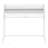 Modern White Laminate Computer Desk With Storage Shelves And Sturdy Metal Base For Home Office Use-1821759558