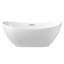 67'' x 28'' Freestanding Soaking Acrylic Bathtub