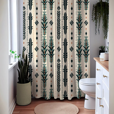 Striped Shower Curtain