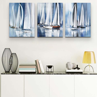 3 Piece Wrapped Canvas Print