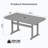 Patio Dining Table Hdpe All-weather-392552604