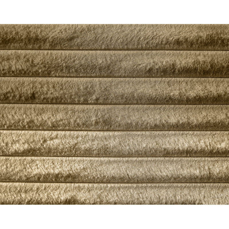 Dexter Corduroy Fabric Bed, King, Camel Corduroy Fabric