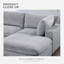 0.01 " Corduroy Sectional