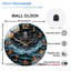 Horloge murale 12 po Cthulhu