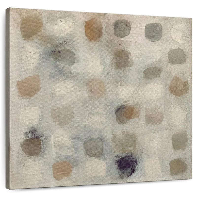 Neutral Dots on, 20" H x 20" W