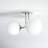 Luna Glass Semi Flush Mount-306874405