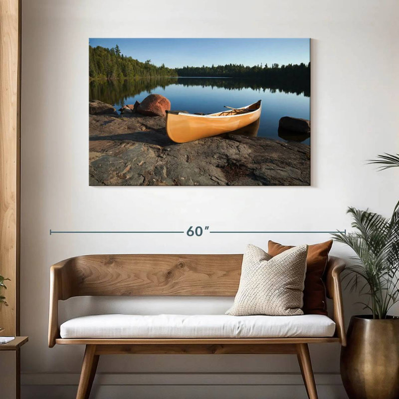Senne Canoe, 30" H x 45" W