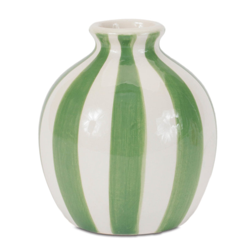 Mini-vase rayé Bud (ensemble de 4)