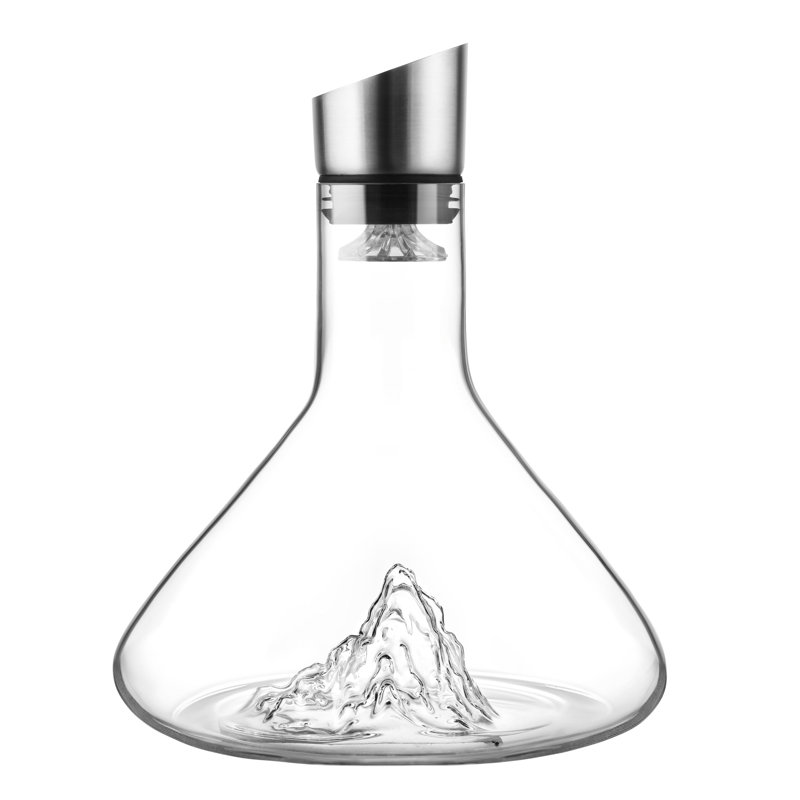 Wine Decanter, Decanter Crystal Clear Wine Decanter With Aerator