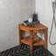 Banc de douche l 16 po Charkita