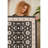 Warenne Luxurious Cotton Area Rug (50 x 80 cm), Cream, Camel, Grey & Black | 100% Cotton, 1.3 lbs/sq ft | Pile Height: 0.4 inches, Non-Slip PVC Underside, Antibacterial | Machine Washable, Elegant Design for Home Decor-112936491