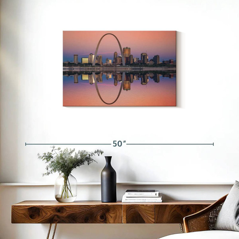 Rorry St Louis Skyline, 20" H x 30" W