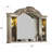 Liyla Classic Platinum 4-piece Bedroom Set-1255500829