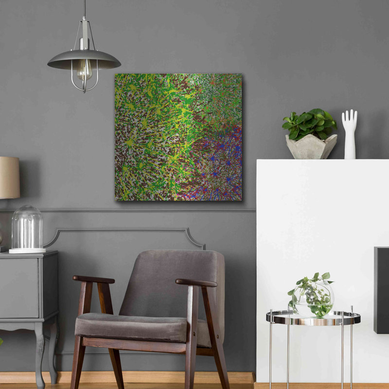 Brayden Studio® «Profusion II» par James Burghardt, art mural en métal, H 24 po x l 24 po