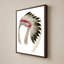 "Native American Head Dress" par Lucille Price, impression sur toile-1815343427-1815343430-1815343435