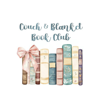 Couch & Blanket Book Club - Wall Art Print - Wrapped Canvas