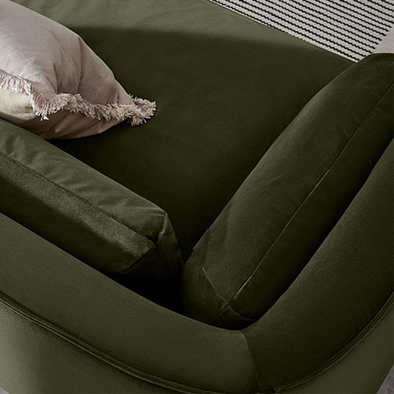 Chaise simple et élégante en pin, Accoudoir à gauche (vu de face)