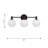 Sean Lavin Lillias Bathroom Bedroom Wall Fixture With Milk Clear Glass Mix Shade-112738297-112738300-112738302